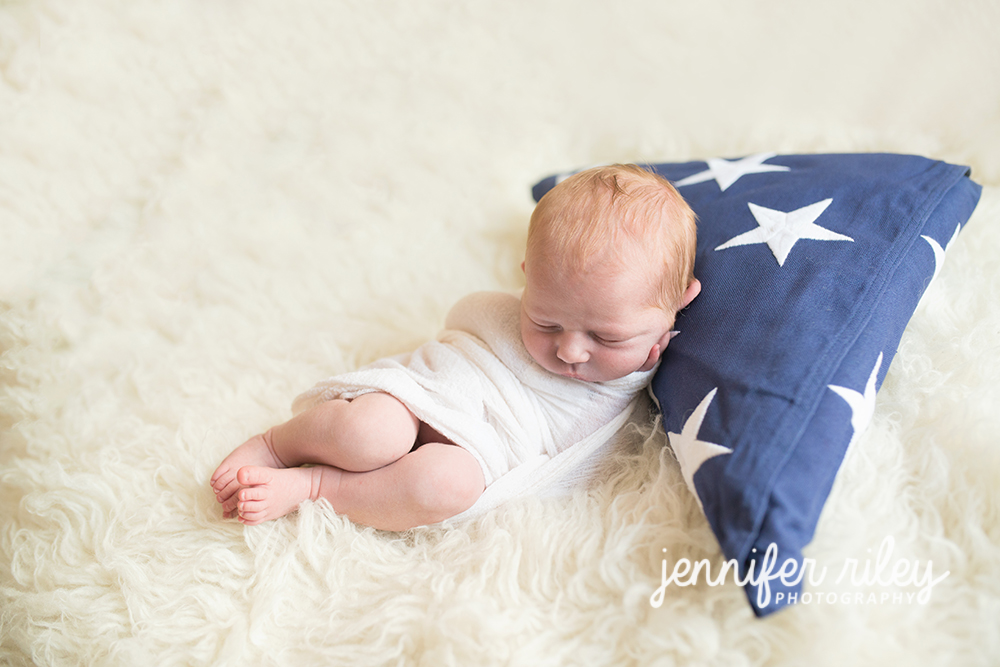American Flag Newborn